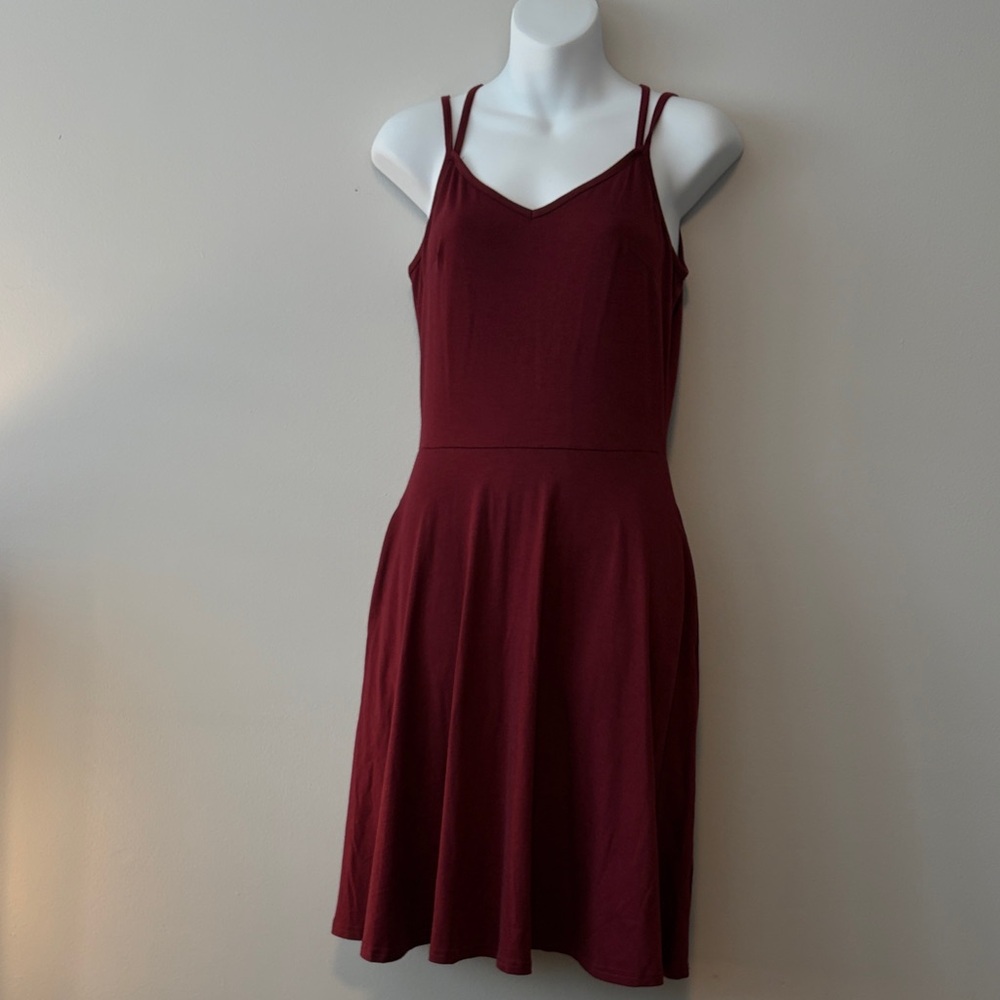 Slip on dress with pockets
